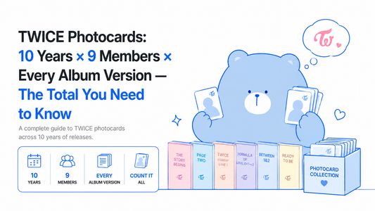 TWICE Photocards: 10 Years × 9 Members × Every Album Version — The Total You Need to Know