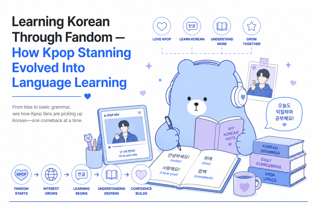 Learning Korean Through Fandom — How Kpop Stanning Evolved Into Language Learning