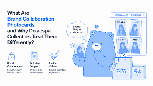 How Brand Collaboration Photocards Became Their Own Category in the aespa Wholesale Market