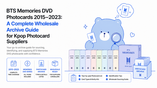 BTS Memories DVD Photocards 2015–2023: A Complete Wholesale Archive Guide for Kpop Photocard Suppliers