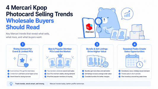 4 Mercari Kpop Photocard Selling Trends Every Wholesale Buyer Should Know in 2025