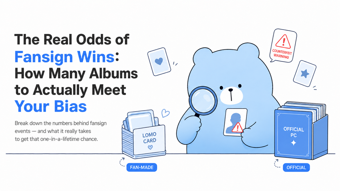 The Real Odds of Fansign Wins: How Many Albums Do You Actually Need?