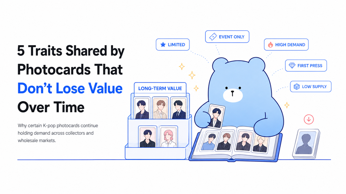 5 Traits Shared by Photocards That Don't Lose Value Over Time