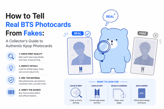 How to Tell Real BTS Photocards From Fakes: A Collector's Guide to Authentic Kpop Photocards