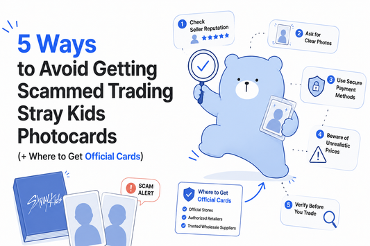 5 Ways to Avoid Getting Scammed Trading Stray Kids Photocards (+ Where to Get Official Cards)