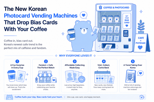 The New Korean Photocard Vending Machines That Drop Bias Cards With Your Coffee
