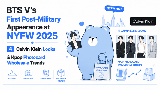 BTS V's First Post-Military Public Appearance at NYFW — 4 Calvin Klein Look Details