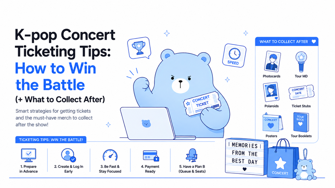 K-pop Concert Ticketing Tips: How to Win the Battle (+ What to Collect After)