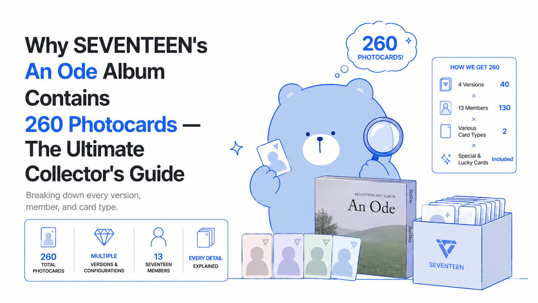 Why SEVENTEEN's An Ode Album Contains 260 Photocards — The Ultimate Collector's Guide