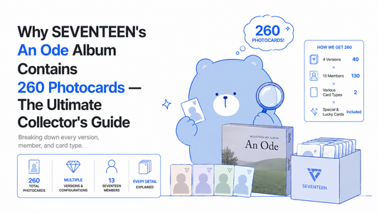 Why SEVENTEEN's An Ode Album Contains 260 Photocards — The Ultimate Collector's Guide