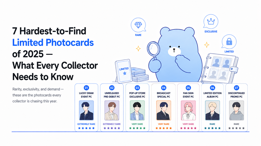 7 Hardest-to-Find Limited Photocards of 2025 — What Every Collector Needs to Know