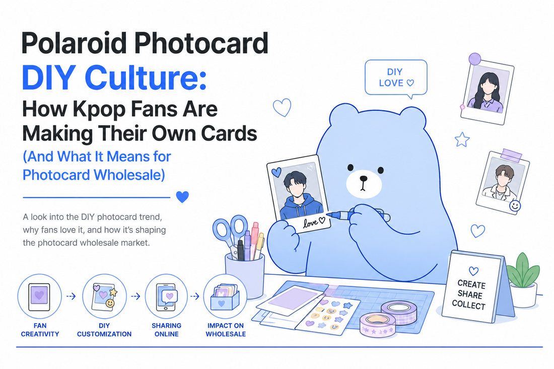 Polaroid Photocard DIY Culture: How Kpop Fans Are Making Their Own Cards (And What It Means for Photocard Wholesale)