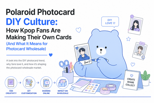 Polaroid Photocard DIY Culture: How Kpop Fans Are Making Their Own Cards (And What It Means for Photocard Wholesale)