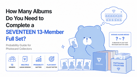 How Many Albums Do You Need to Complete a SEVENTEEN 13-Member Full Set? Probability Guide for Photocard Collectors