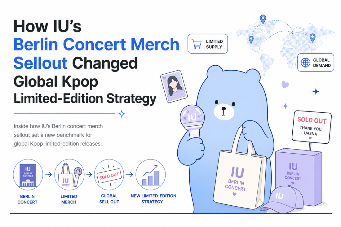 How IU's Berlin Concert Merch Sellout Changed Global Kpop Limited-Edition Strategy