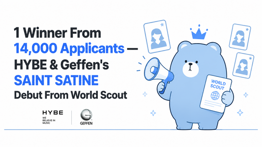 SAINT SATINE Debuts From HYBE & Geffen's World Scout — What Photocard Collectors Need to Know