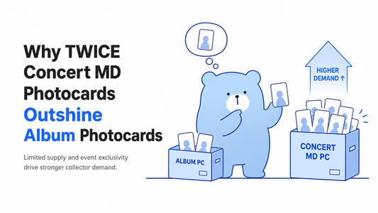 Why TWICE Concert MD Photocards Outshine Album Photocards for Collectors | Kpop Photocard Wholesale Guide