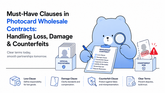 Must-Have Clauses in Photocard Wholesale Contracts: Handling Loss, Damage & Counterfeits