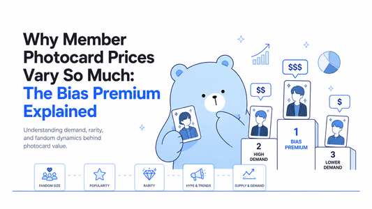 Why Member Photocard Prices Vary So Much: The Bias Premium Explained | Kpop Photocard Wholesale Guide