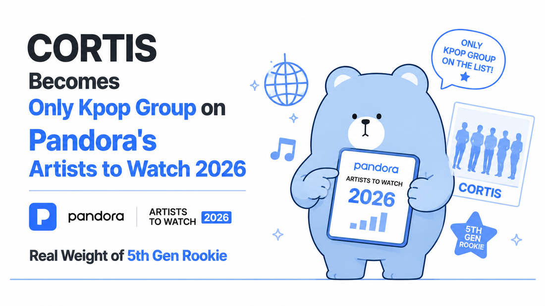 CORTIS Named Only K-pop Group on Pandora Artists to Watch 2026 — What It Means for Photocard Collectors and Wholesale Buyers