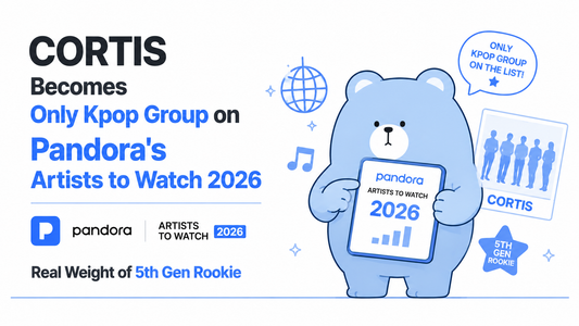 CORTIS Named Only K-pop Group on Pandora Artists to Watch 2026 — What It Means for Photocard Collectors and Wholesale Buyers