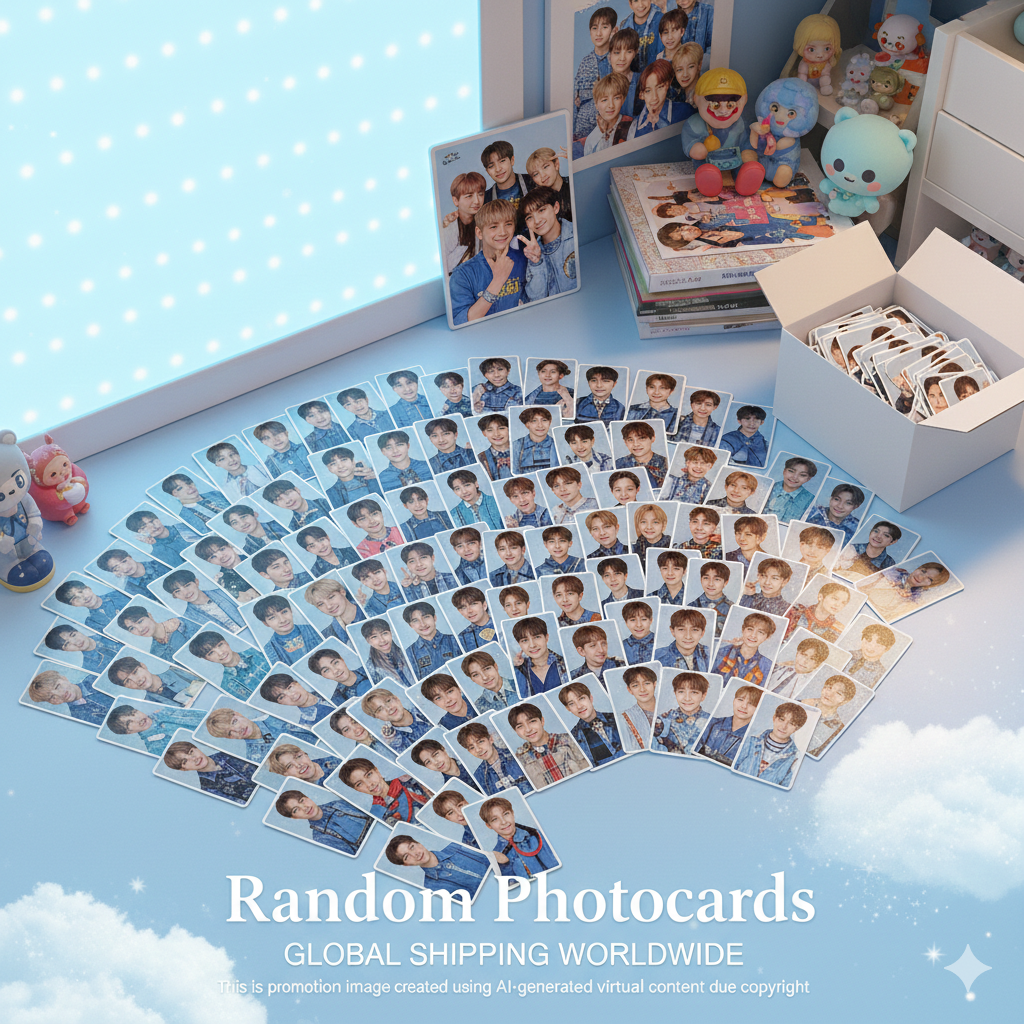 300pcs K-POP Official Random Photocards Bulk Pack (Buyer Requested Mix Available)