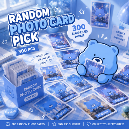300pcs K-POP Official Random Photocards Bulk Pack (Buyer Requested Mix Available)