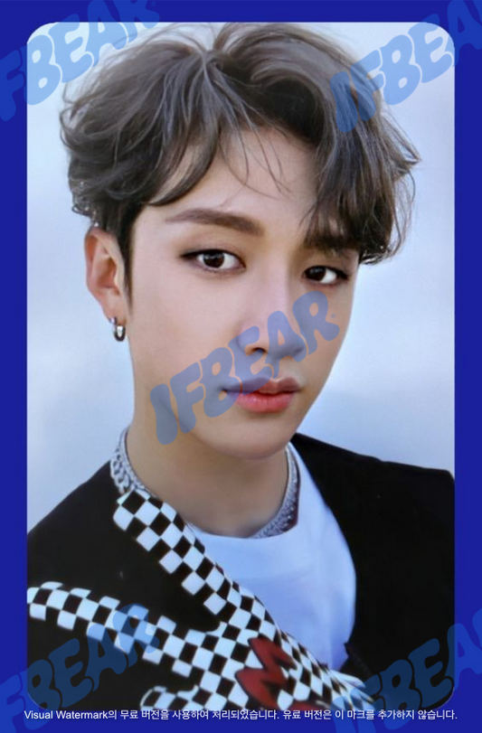 LEVANTER 리벤터 BLUE VER BANGCHAN 방찬 2019 Photocard PC