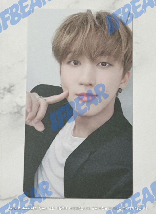 LEVANTER 리벤터 BROADCAST CHANGBIN 창빈 2019 Photocard PC