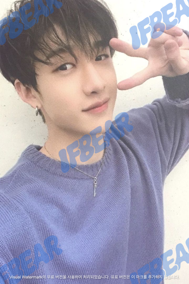 GO生 고생 GO LIVE DOUBLE-SIDED B VER BANGCHAN 방찬 2020 Photocard PC