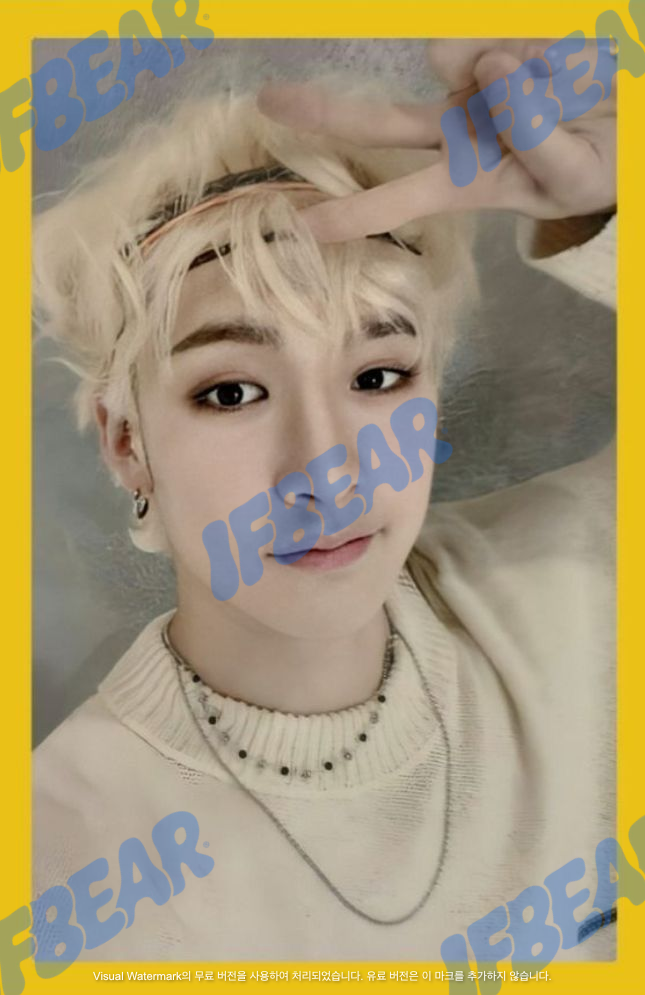 YELLOW WOOD 옐로우 우드 YELLOW BORDER VER BANGCHAN 방찬 2019 YW Photocard PC