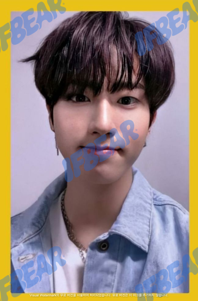 YELLOW WOOD 옐로우 우드 YELLOW BORDER VER HAN 한 2019 YW Photocard PC