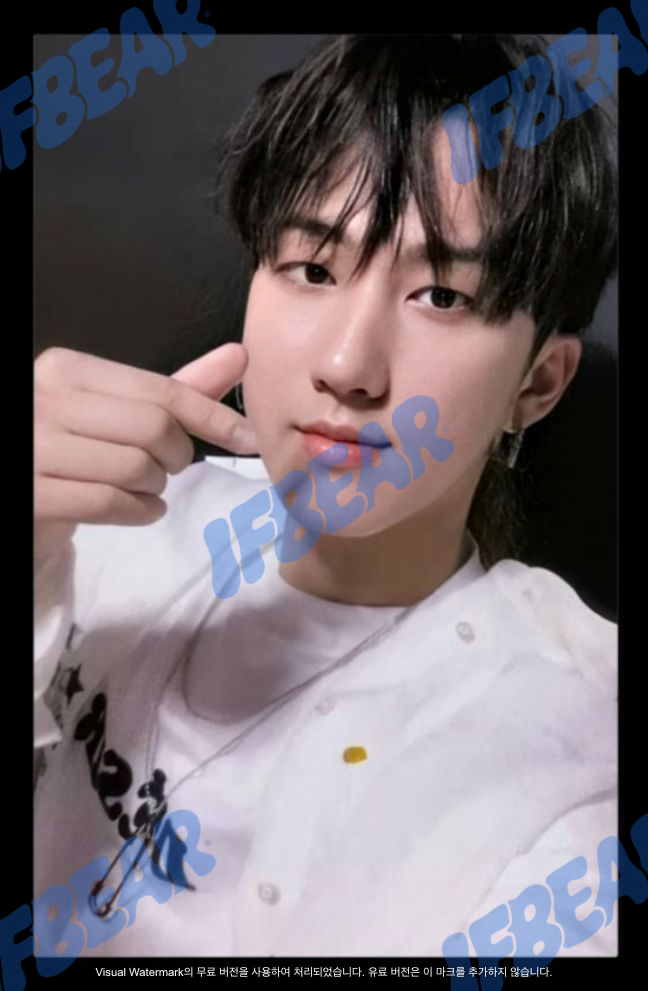 YELLOW WOOD 옐로우 우드 BLACK BORDER CHANGBIN 창빈 2019 YW Photocard PC